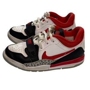 Nike Air Jordan 3 Kids Sneakers White Red Black Basketball Shoes Little Kid 12